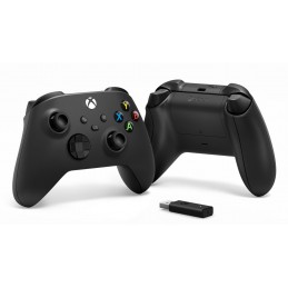 CONTROLLER XBOX  PC WIRELESS SERIE X S  CARBON BLACK+ ADATTATORE