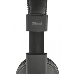 Cuffie per PC con Microfono ad Archetto CHAT Nero Trust Reno 21662