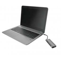 HUB  Dock Type-C - 1PT USB Type-A 3.1 + 2 PT USB Type-A 2.0 + 1PT RJ45 MICRO -SD