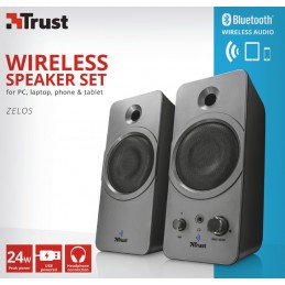 CASSE BLUETHOOT TRUST ZELOS 24WATT  22654