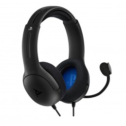 CUFFIE PDP  Stereo LVL40 per Playstation 4   PS5, Nero