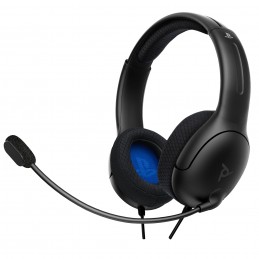 CUFFIE PDP  Stereo LVL40 per Playstation 4   PS5, Nero