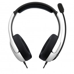 CUFFIE PDP  Stereo LVL40 per Playstation 4   PS5, WHITE