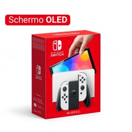 NINTENDO SWITCH CONSOLE Modello OLED Bianco Nero