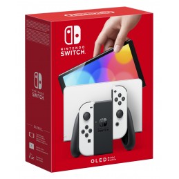 NINTENDO SWITCH CONSOLE Modello OLED Bianco Nero