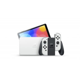 NINTENDO SWITCH CONSOLE Modello OLED Bianco Nero