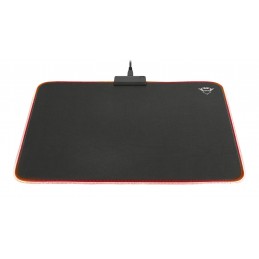 TAPPETINO PER MOUSE CON BORDI  LED RGB MORBIDO FLESSIBILE TRUST 23063 350X260 MM