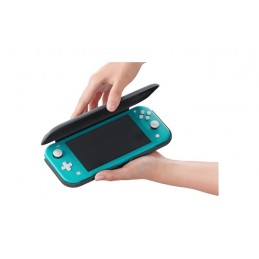 Custodia flip gray per Switch lite + Pellicola Protettiva originale