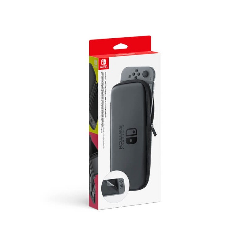 Custodia Grigia per Switch   + Pellicola Protettiva originale