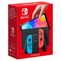 NINTENDO SWITCH CONSOLE Modello OLED blue rosso