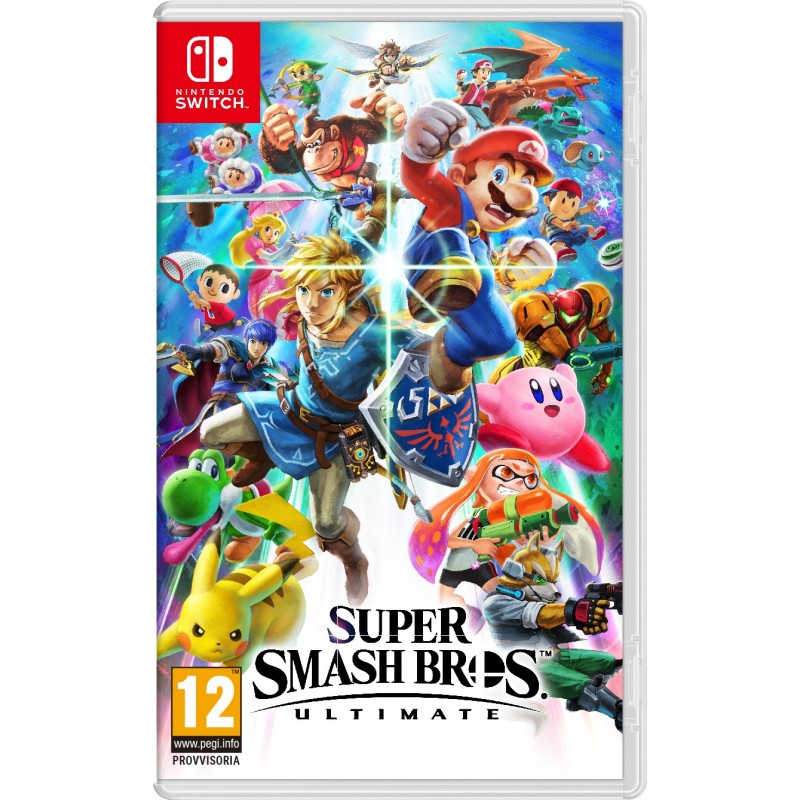 SWITCH SUPER SMASH BROS ULTIMATE MARIO ZELDA