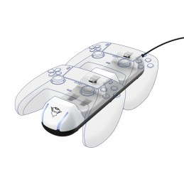 DOCK DUO RICARICA DUAL CONTROLLER PS5 STAZIONE DI CARICA TRUST GTX 251 24173