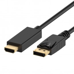 CAVO ADATTATORE  DISPLAY PORT DP HDMI M F  EWENT 1,8 METRI
