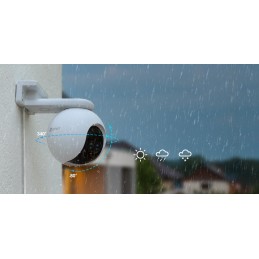TELECAMERA WIFI EZVIZ OUTDOOR SMART WI-FI CAMERA  CS-C8PF FullHD 1080P Doppio Obiettivo Riconoscimento Figura Umana IP65 vision