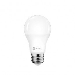 LAMPADINA SMART LB1 EZVIZ LAMPADINA SMART LB1-WHITE E27 2700K 806LM 8W - ALEXA E GOOGLE HOME-WHITE E27 2700K 806LM 8W - ALEXA E