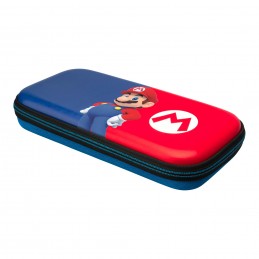 COVER PDP Slim Deluxe Travel Case  Power Pose Mario Nintendo Blu, Rosso