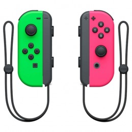 JOY-CON COPPIA CONTROLLER SWITCH VERDE ROSA