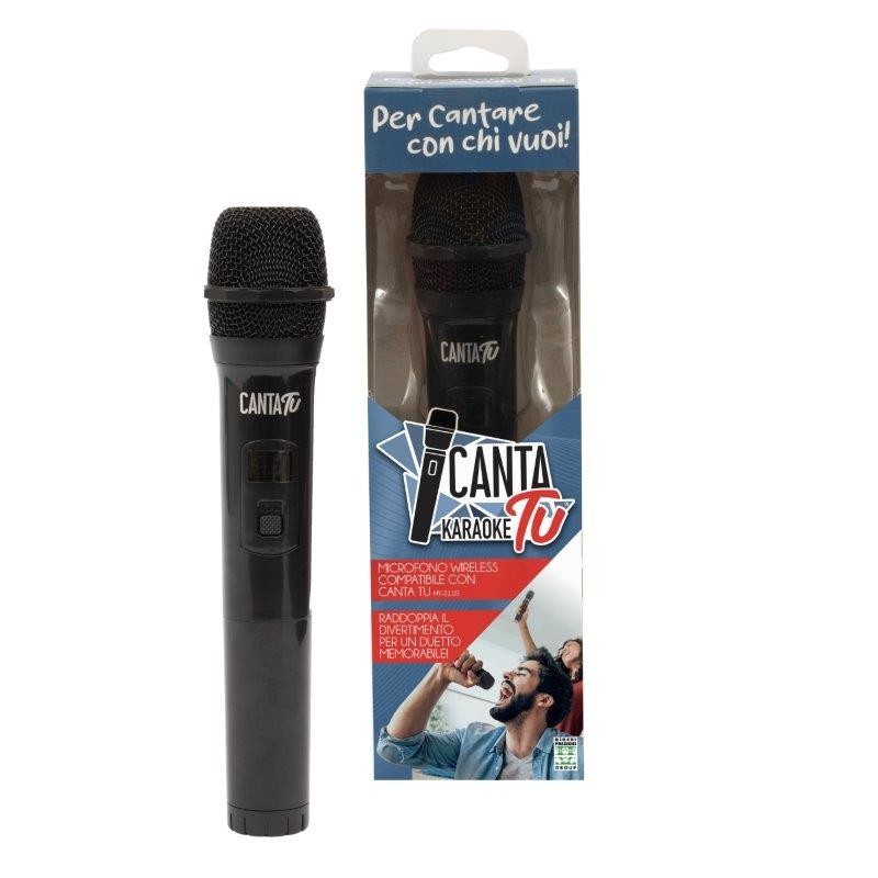 MICROFONO WIRELESS PER CANTA TU KARAOKE GIOCHI PREZIOSI HY2110