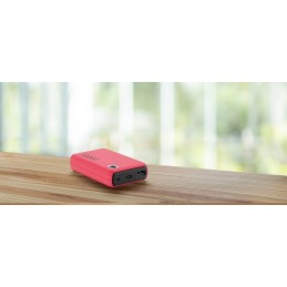 Power Bank CELLULARLINE 10.000mAH  -2 USB - 1 TYPE C - 1 MICRO USB RED PBESSENCE10000P