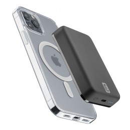 Power Bank CELLULARLINE 10000mAH MAG WIRELESS FOR IPHONE WITH MAGSAFE BLACK