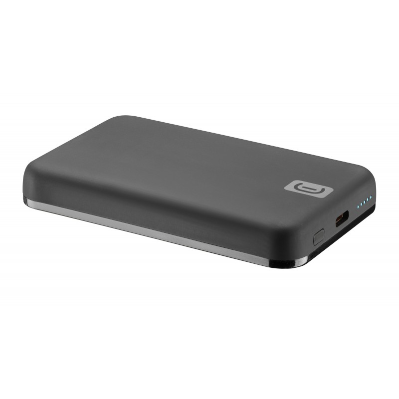 Power Bank CELLULARLINE 5000mAH MAG WIRELESS FOR IPHONE WITH MAGSAFE BLACK