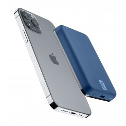 Power Bank CELLULARLINE 5000mAH MAG WIRELESS FOR IPHONE WITH MAGSAFE BLUE