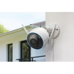 EZVIZ EXT SMART HOME CAMERA CS-H3 2K - IP67 COLOR NIGHT VISION ACTIVE DEFENSE H265