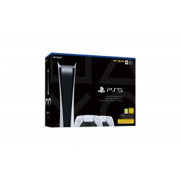 PS5 CONSOLE 825GB DIGITAL EDITION + 2 Controller DualSense WHITE EU