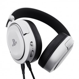 CUFFIE PER SONY PS5 PS4 PC TRUST GXT 498W Forta Cuffie Ecosostenibile WHITE