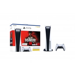 PS5 CONSOLE 825GB STANDARD ED. WHITE + CALL OF DUTY MWIII VCH