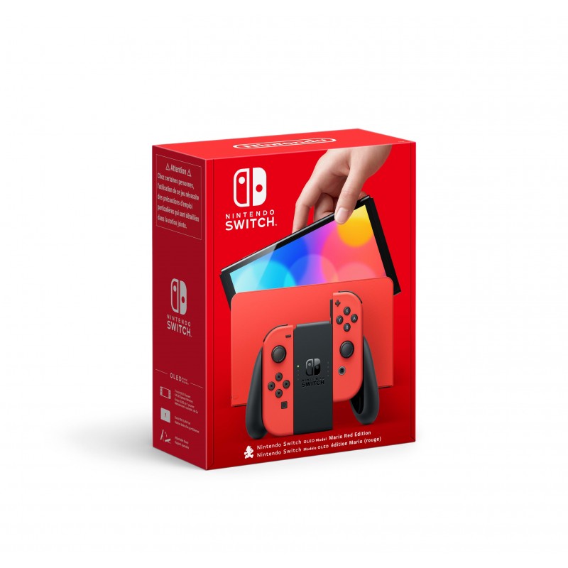 NINTENDO SWITCH CONSOLE Modello OLED RED