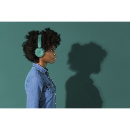 CUFFIE BLUETOOTH VIBED MUSIC SOUND CELLULARLINE GRREN
