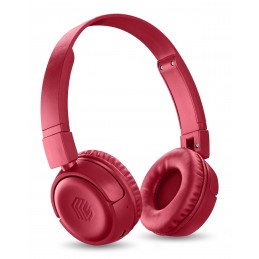 CUFFIE BLUETOOTH VIBED MUSIC SOUND CELLULARLINE RED