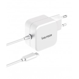 VULTECH CARICABATTERIA PER NOTEBOOK USB-C 67W 180CM 110Vac - 240Vac