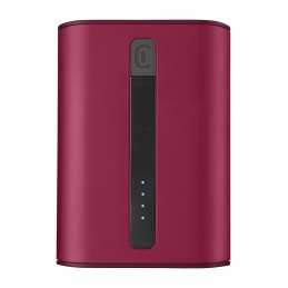 POWER BANK CELLULARLINE THUNDER FAST CHARGING 10000mAH 20W 2 PORTE USB - USB C RED