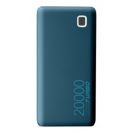 POWER BANK CELLULARLINE ESSENCE TURBO 20000mAH 20W 3 PORTE USB - Micro USB - USB C BLUE