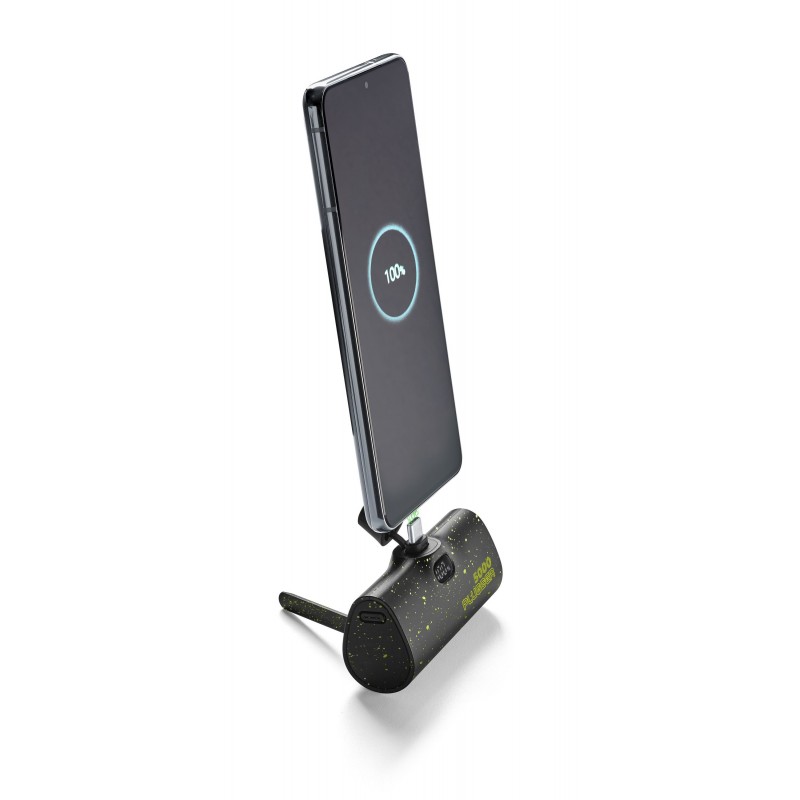 POWER BANK CELLULARLINE PLUGGER 5000mAH 20W - USB C BLACK