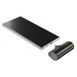 POWER BANK CELLULARLINE PLUGGER 5000mAH 20W - USB C BLACK
