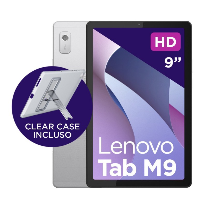 TABLET LENOVO TAB M9 TB310FU 4+64GB WIFI 9" ARCTIC GREY + CLEAR CASE ITA