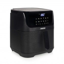 Friggitrice ad Aria XXXL, 1800 watt, 6.5 litri, Separatore per Alimenti, 12 programmi di cottura, Schermo digitale
