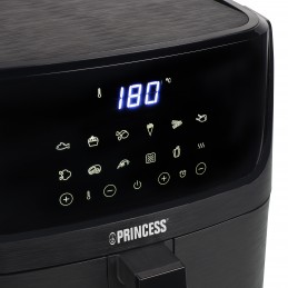 Friggitrice ad Aria XXXL, 1800 watt, 6.5 litri, Separatore per Alimenti, 12 programmi di cottura, Schermo digitale