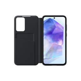 SAMSUNG A55 5G WALLET CASE SMART VIEW BLACK