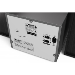 SHARP XL-B517D(BK) - MICRO HIFI - 45W - USB PLAYER - DAB+ - BLUETOOTH