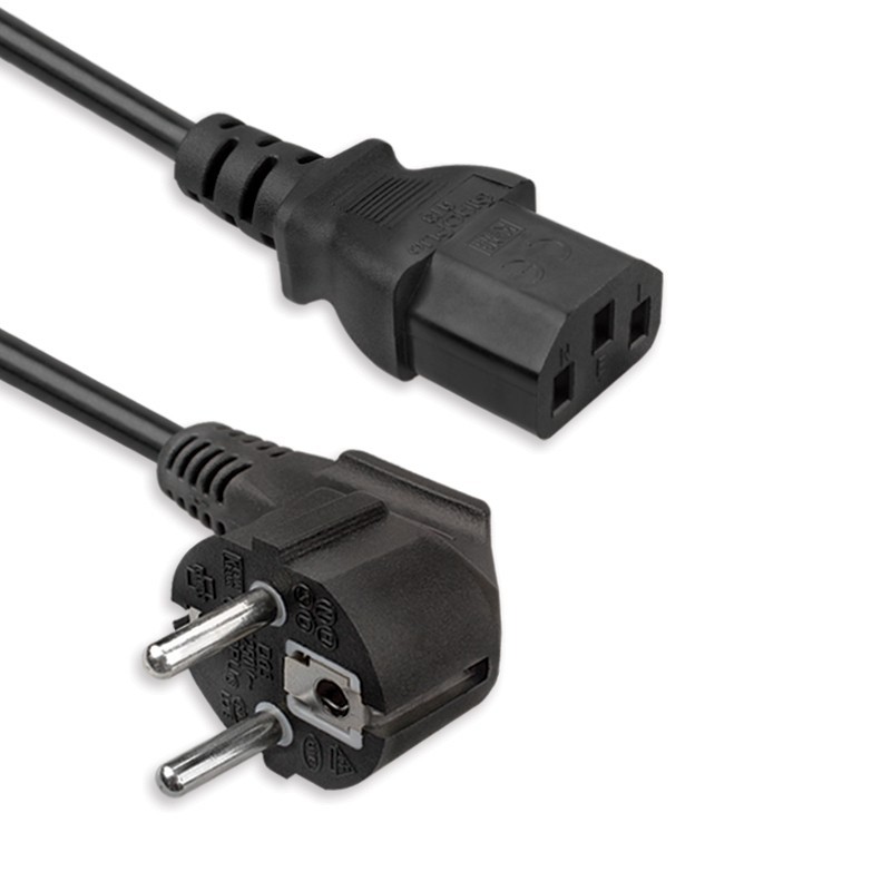 CAVO DI ALIMENTAZIONE PC STANDARD SCHUKO 1,5MT