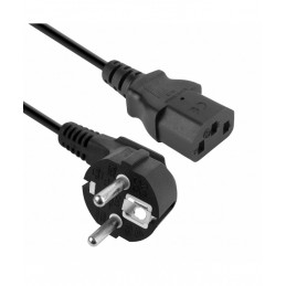 CAVO DI ALIMENTAZIONE PC STANDARD SCHUKO 1,5MT