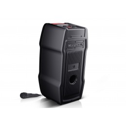 SHARP PS-929(BK) SPEAKER BLUETOOTH PORTATILE TWS - 180W -RADIO- USB - AUX - IPX5 - GIOCO LUCE LED RGB - NERO