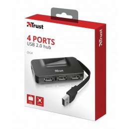 HUB TRUST OILA - 4PT USB2.0 20577