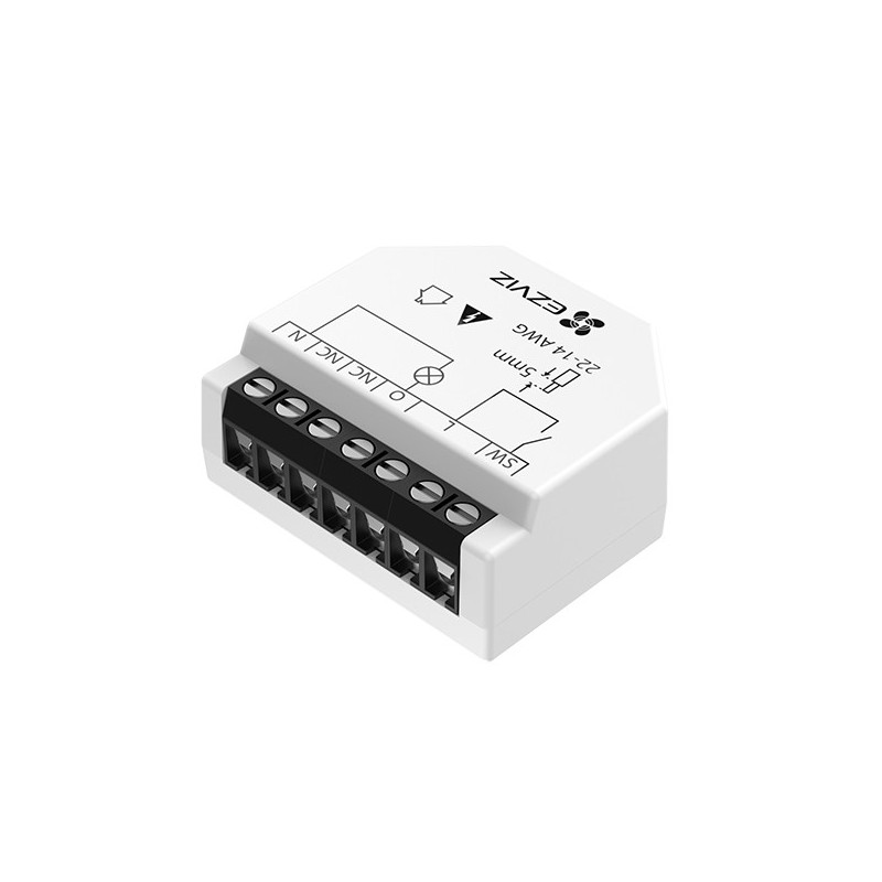 EZVIZ T35W - RELE'' WI-FI 1 CANALE - TIMER ED AUTOMAZIONI - COMPATIBILE ASSISTENTI VOCALI