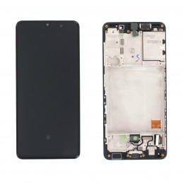 LCD SAMSUNG A41 A415  BLACK...