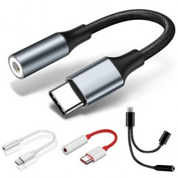ADATTATORE audio  TYPE-C to...
